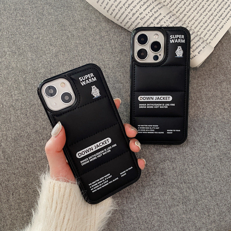 Fashion Simple Anti-Drop Leather Phone Case