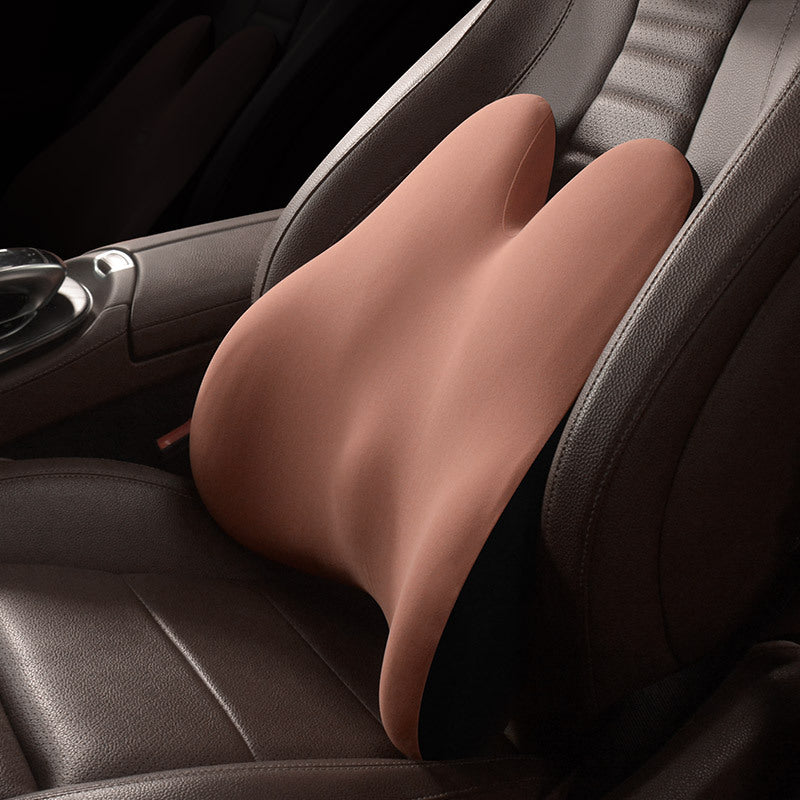 Car Back Pillow Lumbar Support Seat Cushion Car Neck Pillow Memory Foam Ergonomics Car Pillows For Driver Chair Cushion Comfort
