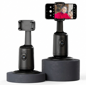 360 Auto Face Tracking Gimbal AI Smart Gimbal Face Tracking Auto Phone Holder For Smartphone Video Vlog Live Stabilizer Tripod