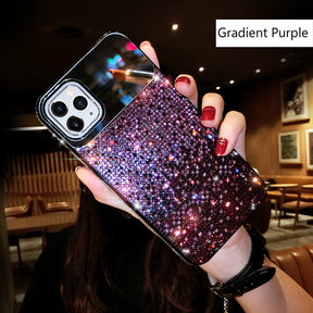 Gradual Rhinestone Mobile Phone Protective Case